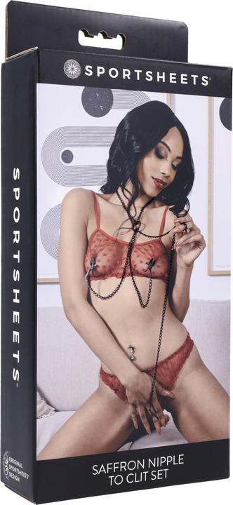 Produktbild Sportsheets - Saffron Nipple to Clit Set