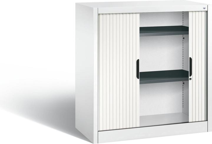 Actual product image C+P Roller shutter cabinet with horizontal blind (100 x 42 x 103 cm)
