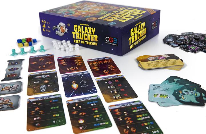 Produktbild Czech games edition CZ118 - Galaxy Trucker 2nd Edition: Immer weiter!, Brettspiel, für 2-4 Spieler (DE-Erweiterung) (Deutsch, 2 - 4 Spieler)
