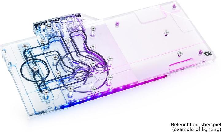 Productafbeelding Alphacool IJsblok Aurora GPX-N Geforce RTX 3070 FTW3 Ultra met achterplaat - Acryl + Nikkel