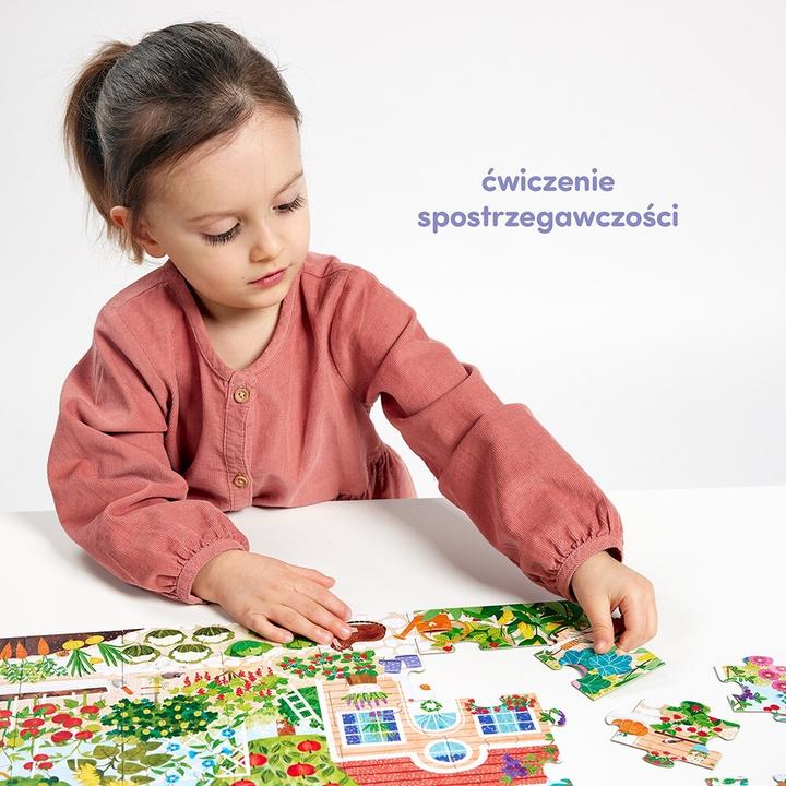 Actual product image Czuczu Puzzle What grows in the garden (40 pieces)