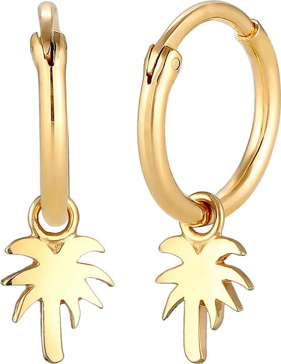 Immagine prodotto Elli Orecchini Creoles Palm Trend Filigrana Argento 925 (Argento 925)