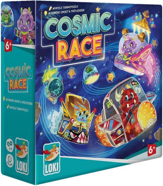 Loki Kids 519482 - Cosmic Race (Deutsch, 1 - 4 Spieler)
