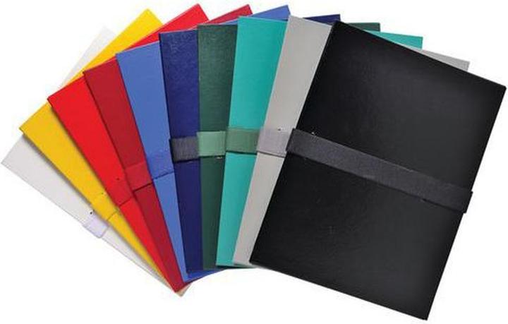 Image du produit Exacompta Chemise extensible dos avec Balacron et sangle Velcro (A4, 1x)