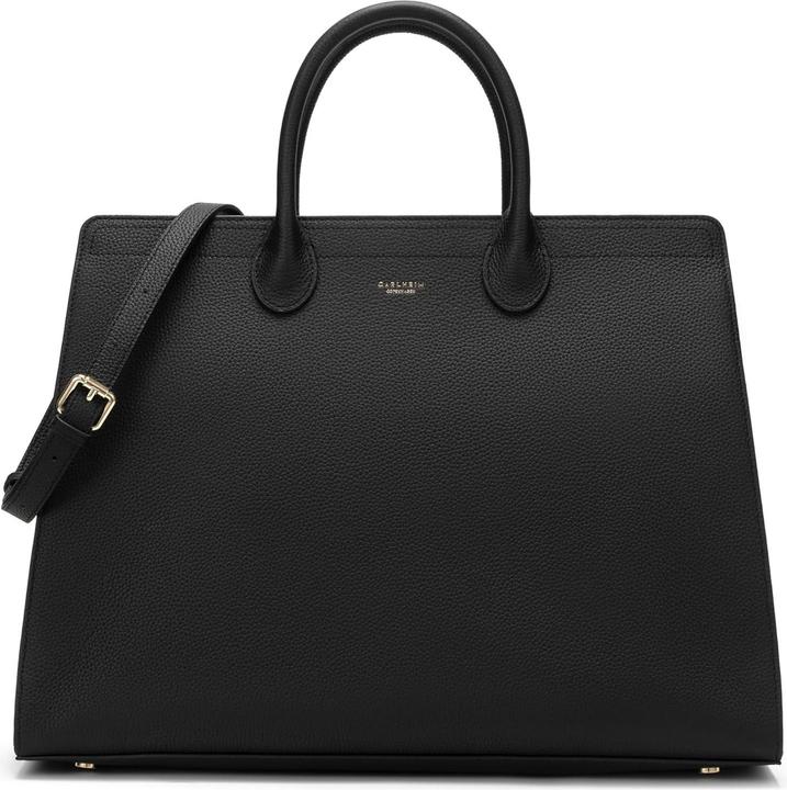 Carlheim Elise Handtasche aus echtem Leder, wasserdicht und funktional