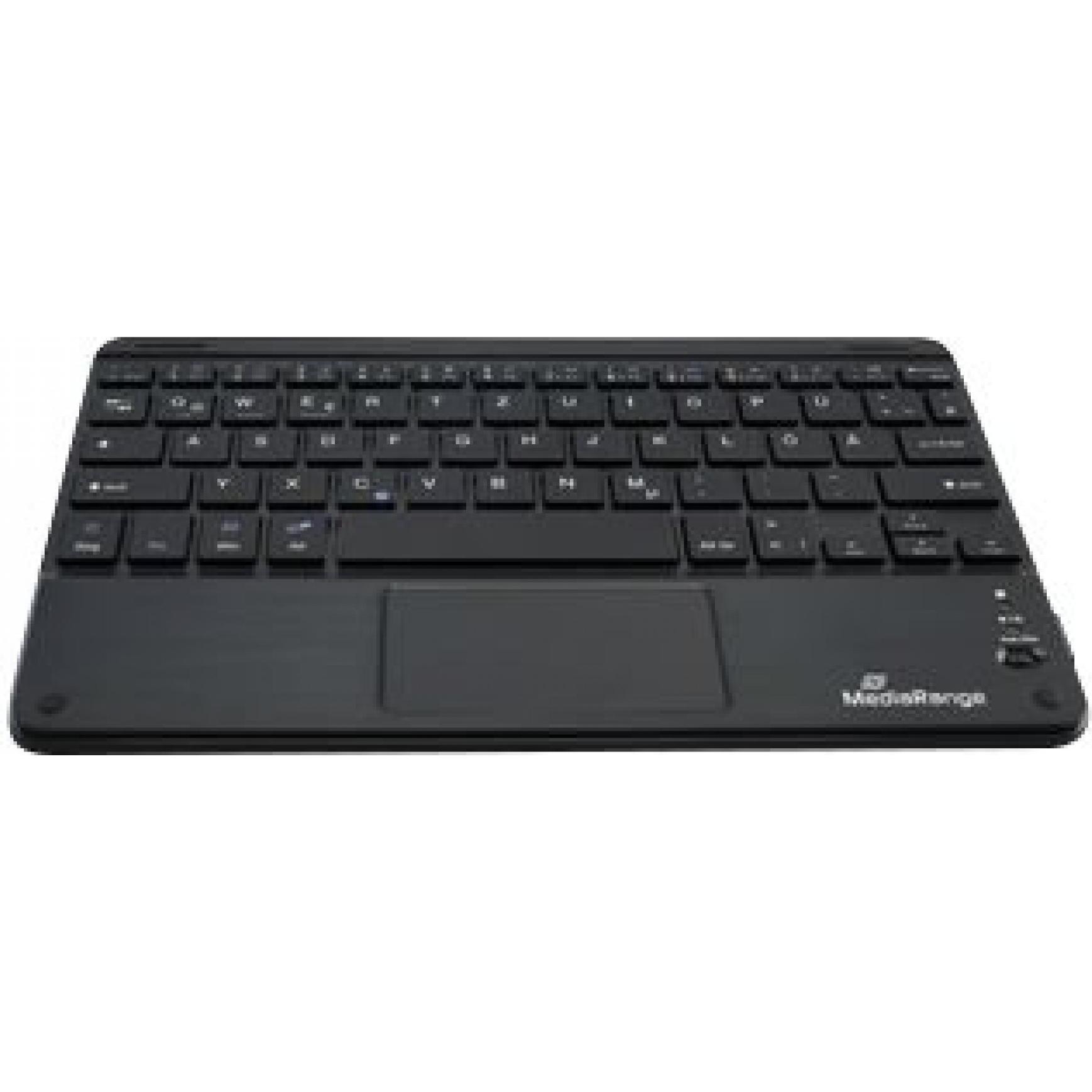 MediaRange MROS130 (DE, Kabellos), Tastatur, Schwarz