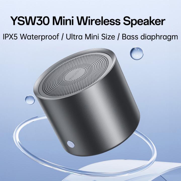 Actual product image Yesido BT Speaker YSW30, 3W, Waterproof, Black