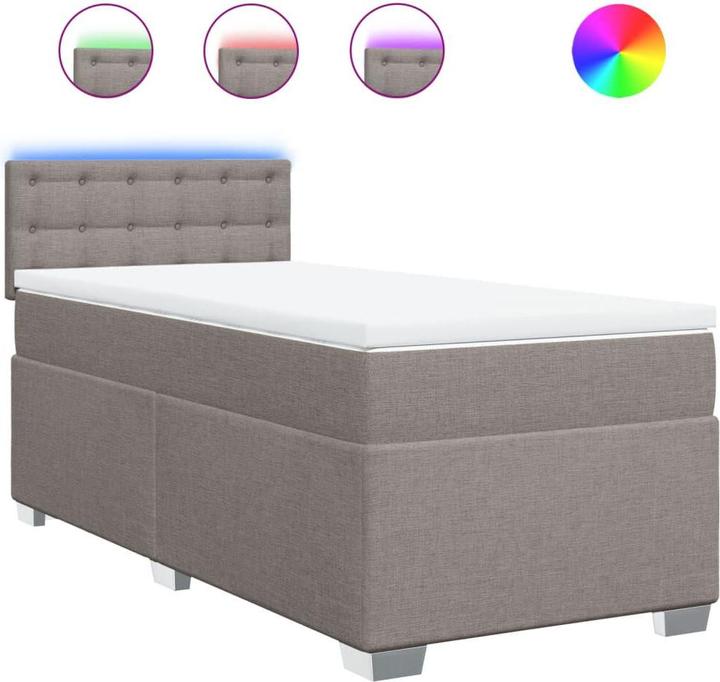 Produktbild vidaXL Boxspringbett (100 x 200 cm)