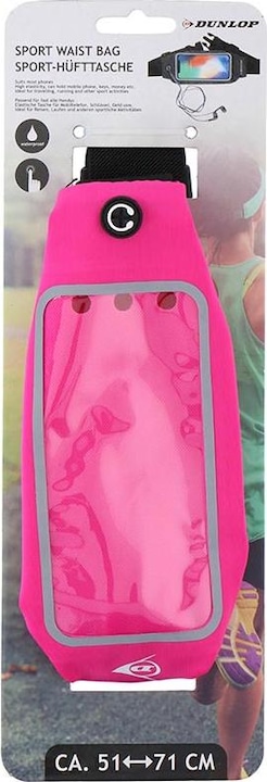 Produktbild Dunlop Sportgurt für Smartphone-Elektronik 51-71 cm (rosa)