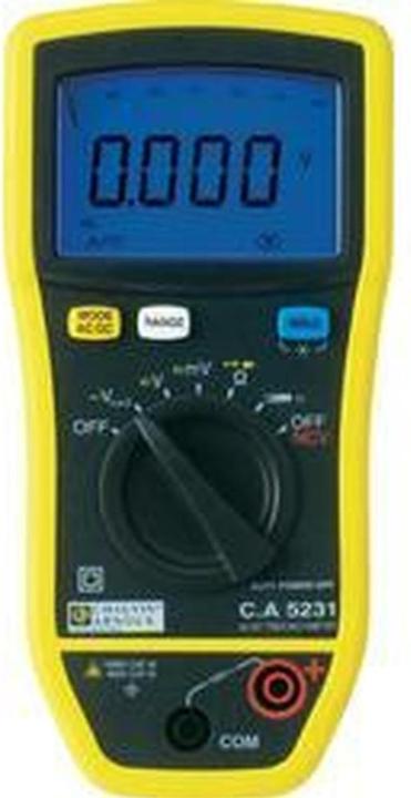 Image du produit Chauvin Arnoux Multimètre portable 5231+Mini03 Ka (CAT III 1000V, CAT IV 600V, Multimètre portable)