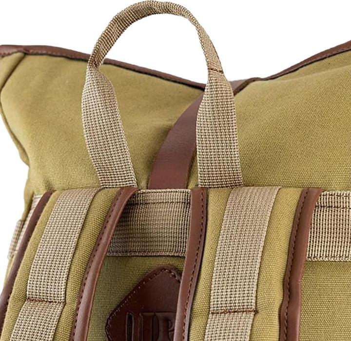Actual product image Jack Pyke Leather Detailing Fold Up Rucksack