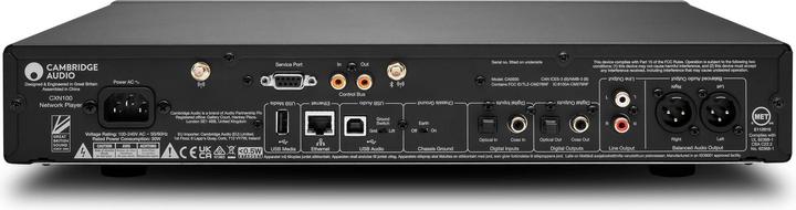 Productafbeelding Cambridge Audio Netwerkaudiospeler CXN100 Grijs, Radiotuner (Netwerk Audio Speler, Radiotuner)