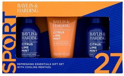 Immagine prodotto Baylis & Harding Trio di elementi essenziali rinfrescanti agli agrumi, al lime e alla menta (Set per la cura del corpo)
