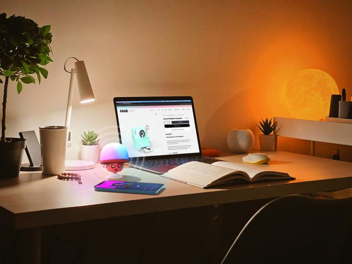 Actual product image Mobility on Board Mega Mush Mushroom Speaker Red (3 h, Electrical connection)