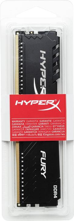 Actual product image HyperX Fury (1 x 8GB, 3600 MHz, DDR4-RAM, DIMM)