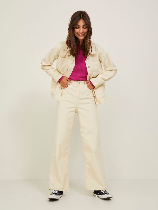Actual product image JJXX JXGelly Corduroy Wide Leg Trousers (26)