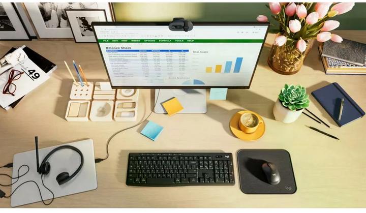 Productafbeelding Logitech Brio 105 Full HD 1080p Webcam - GRAPHITE - B2B (2 Mpx)