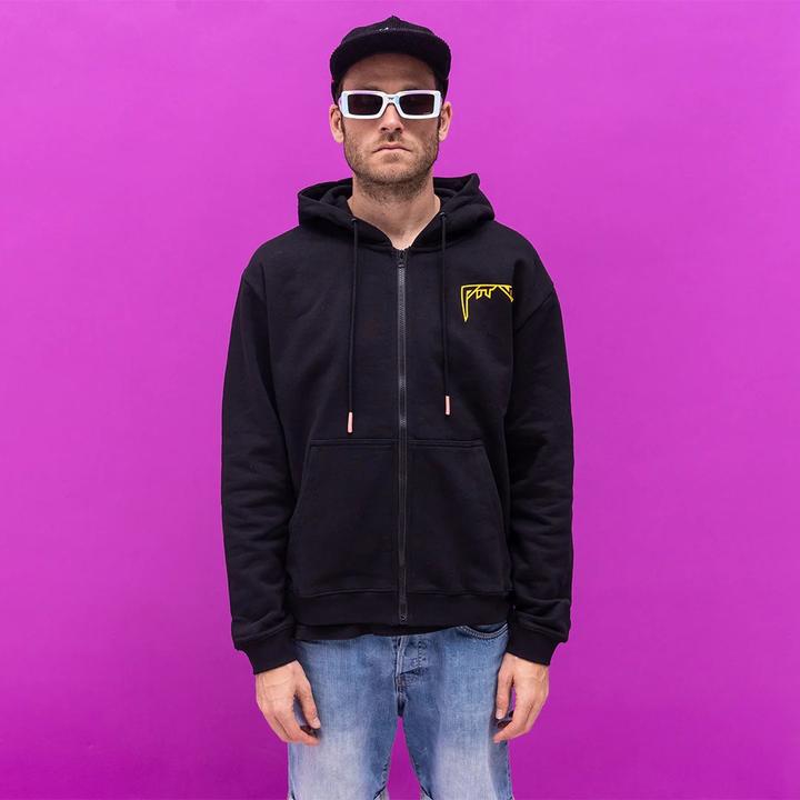 Actual product image Pit Viper Skiing Sucks Zip Hoodie (M)