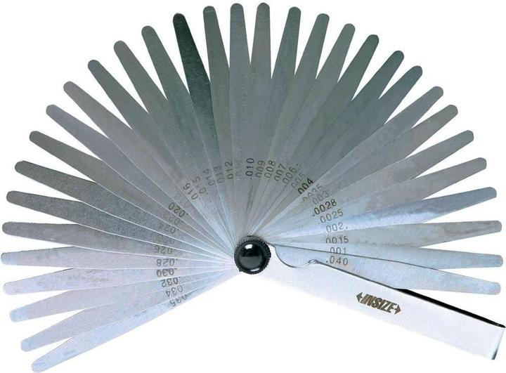 Produktbild Insize Fühlerlehre 0,03-1,0 32 Blätter L=100 (4602-32) (10 cm)