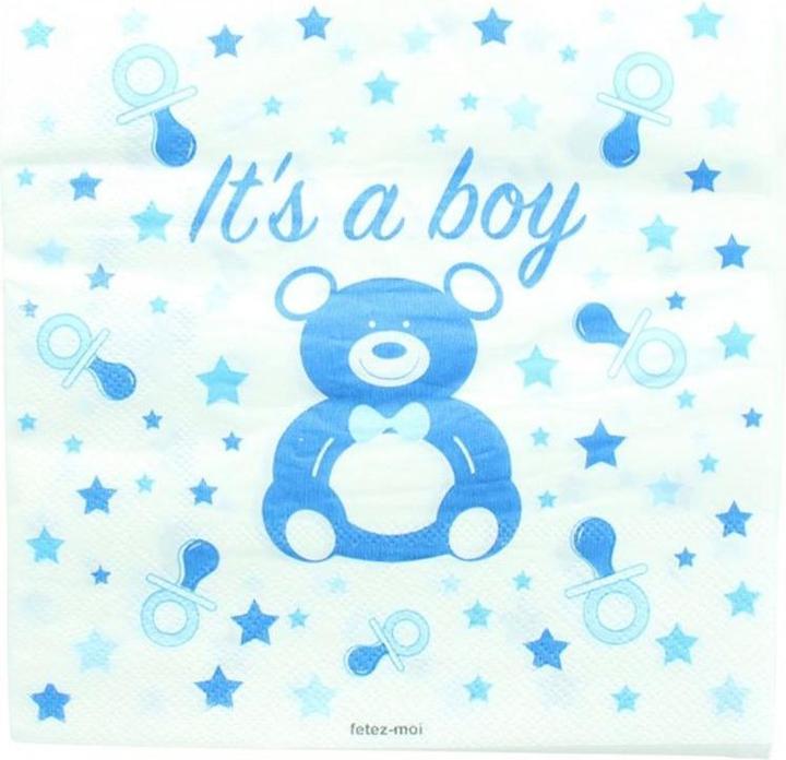 Widmann Servietten It's a boy:2 (33 x 33 cm)