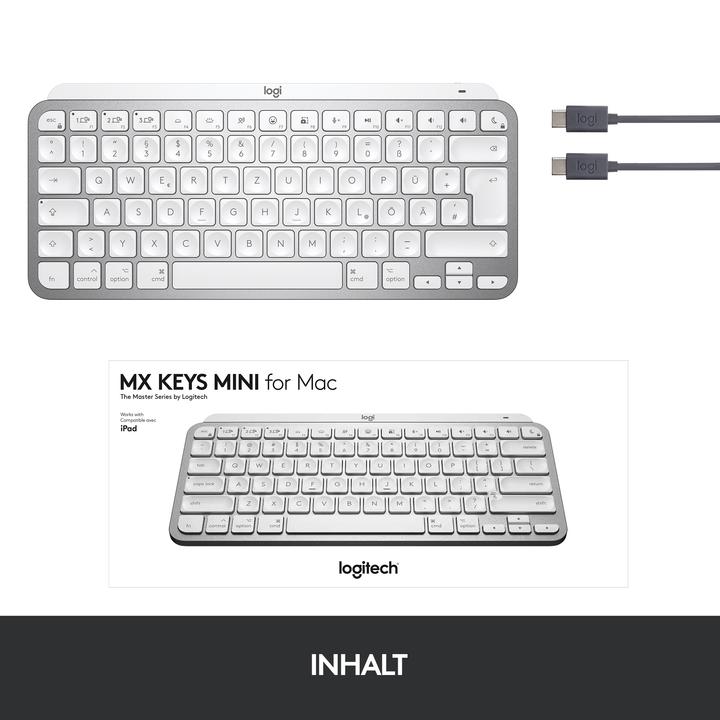 Actual product image Logitech MX Keys Mini for Mac (FR, Wireless)