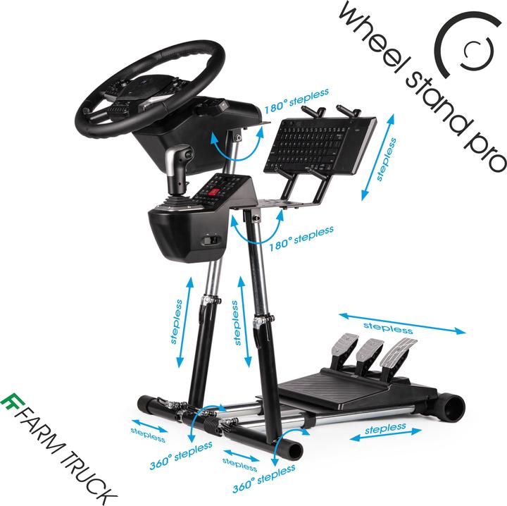 Actual product image Wheel Stand Pro Farm Truck Stand, black
