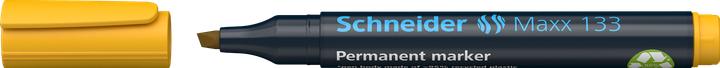 Produktbild Schneider Permanentmarker Maxx 133, 1+4 mm, gelb (Gelb, 4 mm, 1 x)