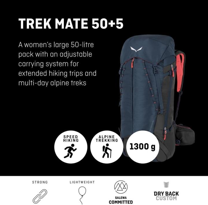 Produktbild Salewa Trek Mate 50+5L Rucksack Damen (50 l)