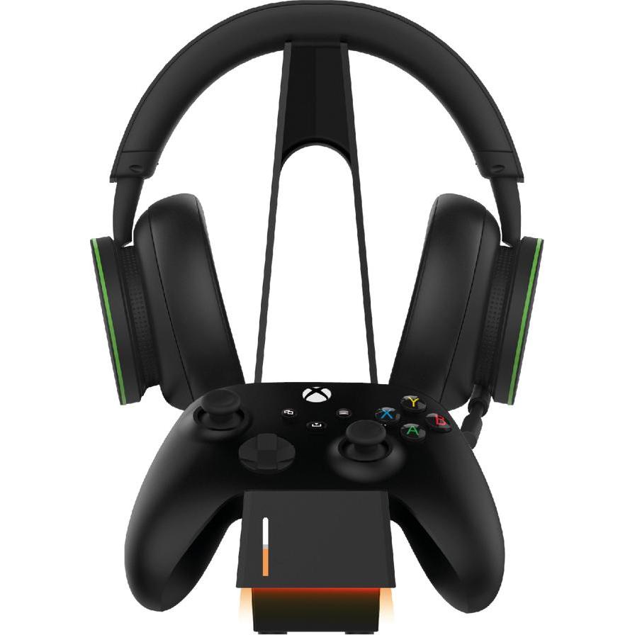 Snakebyte XB Ladestation Combo Charge X black für Gamepad und Headset, Gaming Controller Zubehör, Schwarz