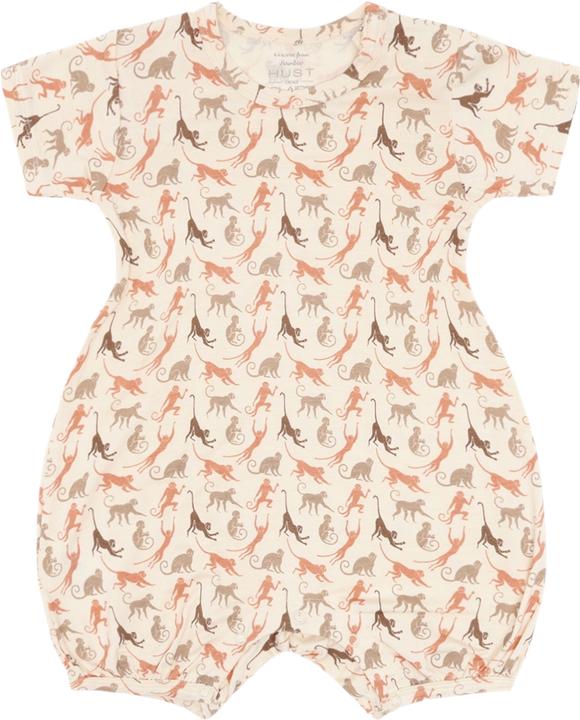 Produktbild Hust and Claire Strampler Bambus HCMilu Monkey Sun (80)