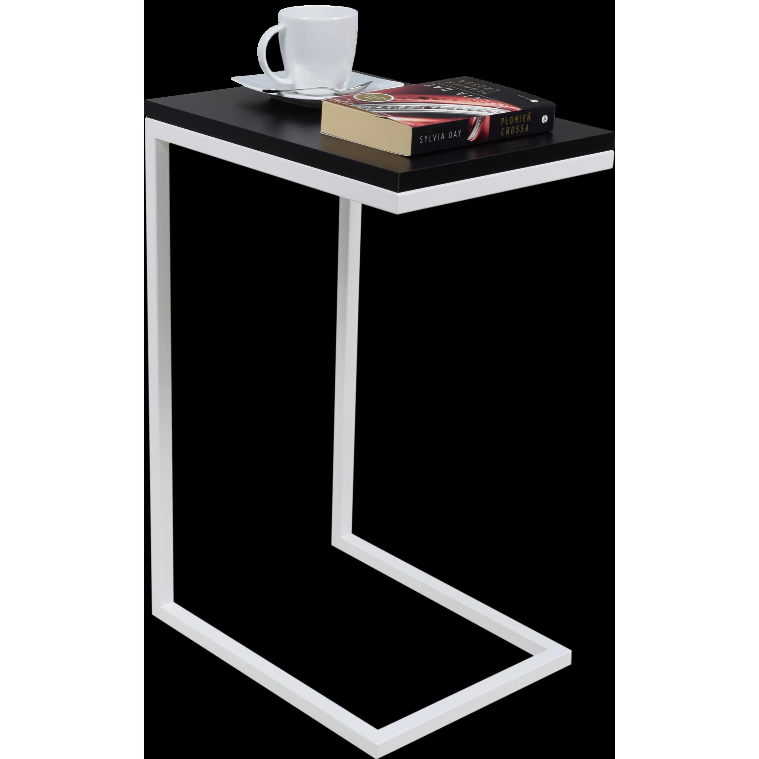 ADRK Furniture, Couchtisch + Beistelltisch, Laptoptisch Spark (40 x 30 x 62 cm)