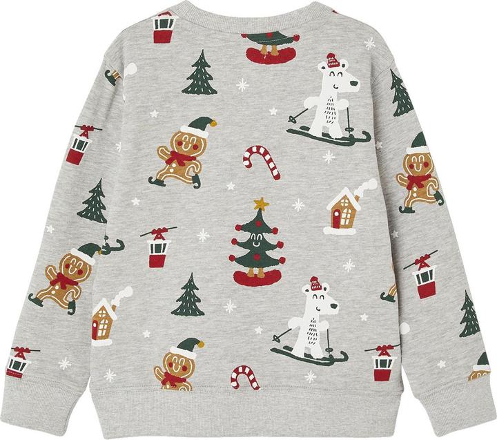 Produktbild Vertbaudet Jungen Weihnachts-Sweatshirt mit lustigem Print (92)