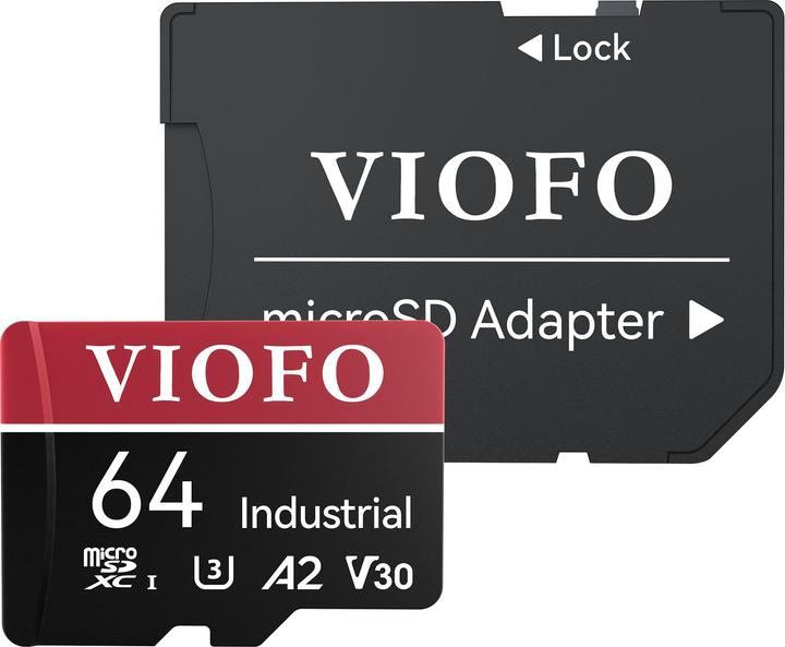 Viofo 64GB memory card (64 GB, microSD)
