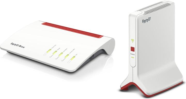 Produktbild FRITZ! Mesh Bundle: Fritz!Box 7590 + Fritz!Repeater 3000