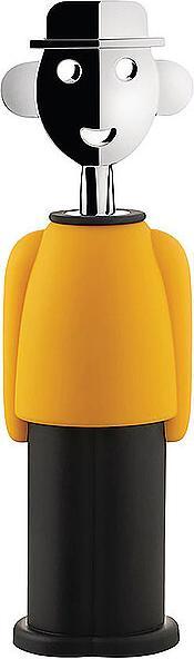 Image du produit Alessi Tire-bouchon Alessandro M. jaune-noir (Tire-bouchon)