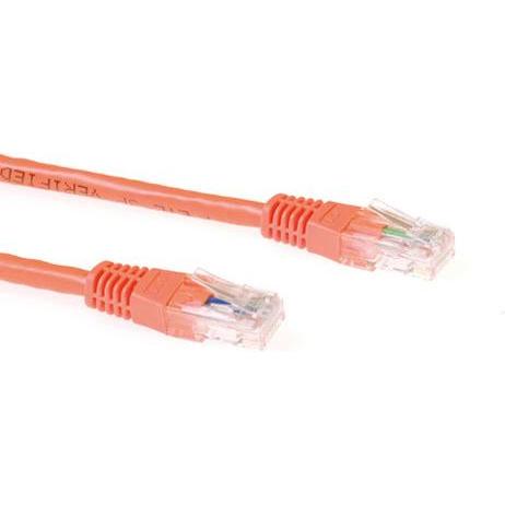 ACT CAT6A UTP 1.5m 1.5m Cat6a U/UTP (UTP) Orange Netzwerkkabel (U/UTP, CAT6a, 1.50 m), Netzwerkkabel