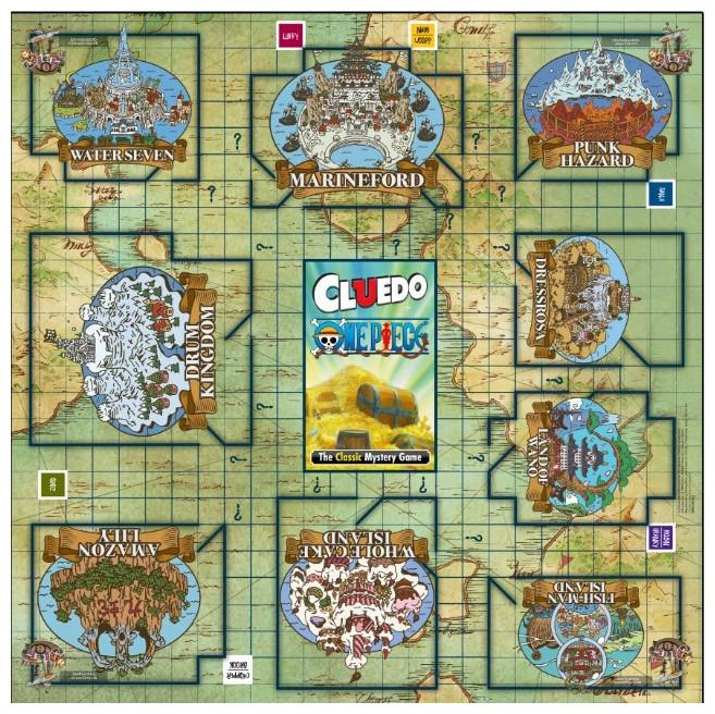 Actual product image Winning Moves WM03398 Επιτραπέζιο Παιχνίδι One Piece Cluedo - Pl 2023 (English)