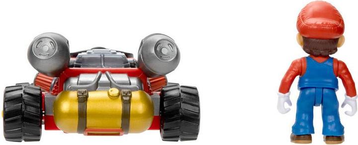 Image du produit Jakks Pacific Super Mario Movie - Figure w/ Kart - Mario (6 cm) (417684)