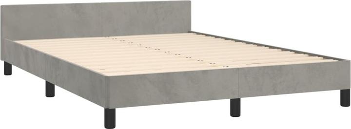 Image du produit vidaXL Bettgestell mit Kopfteil (140 x 190 cm)