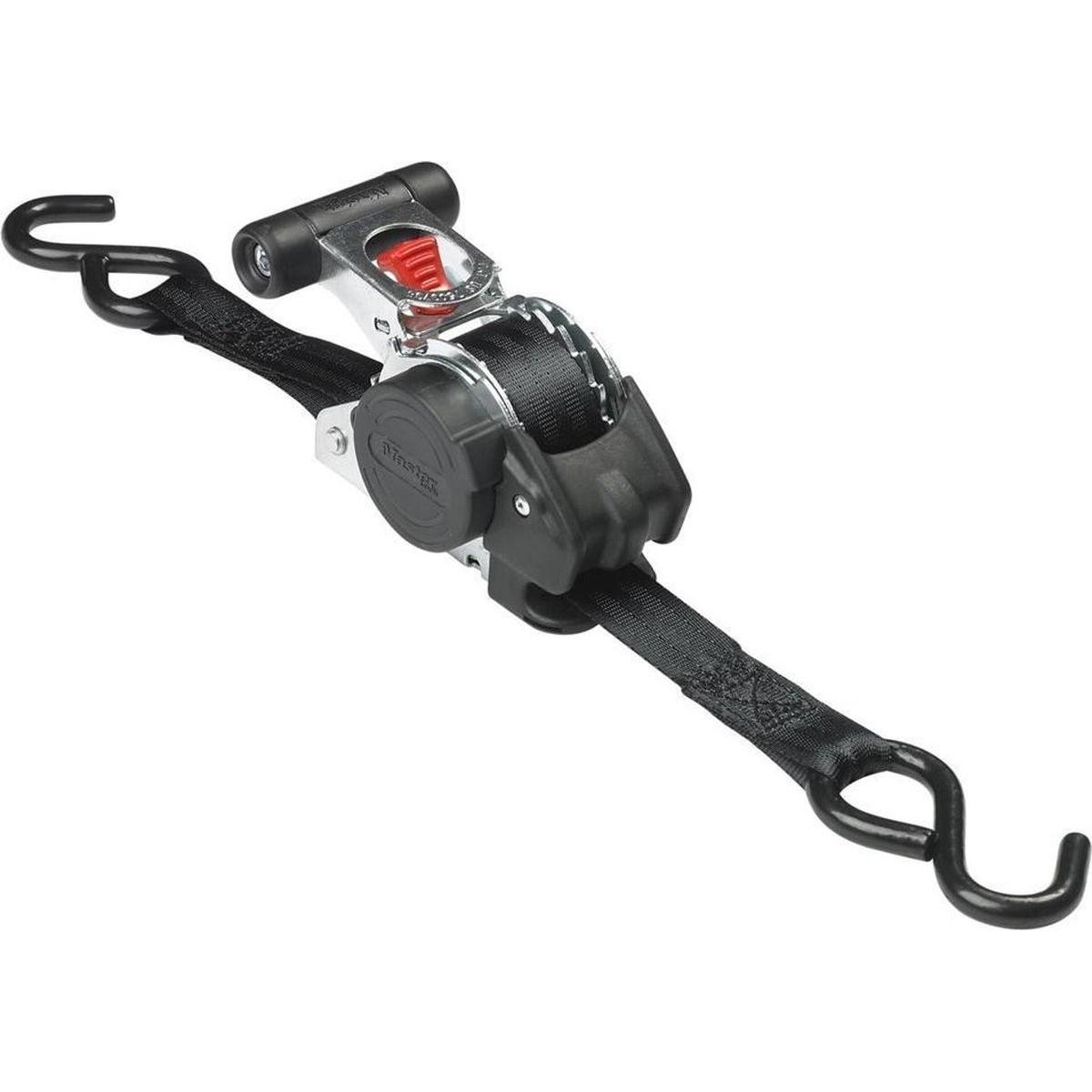 Master Lock Nero Cinghia + Ausili Di Fissaggio, 3238Eurdat