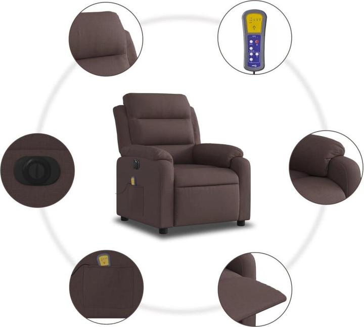 Image du produit vidaXL elektrischer Massagesessel