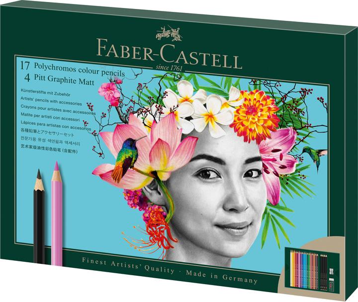 Produktbild Faber-Castell Polychromos & Pitt Graphite (21x)
