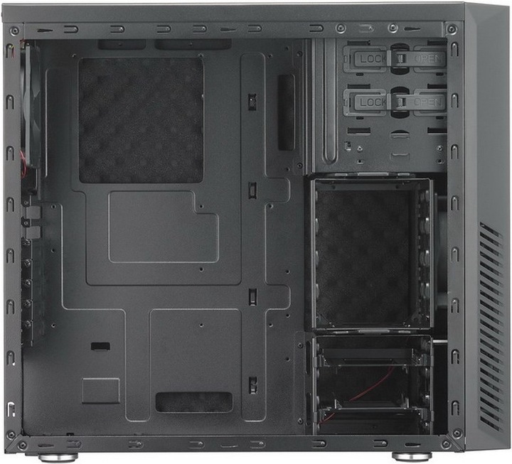 Produktbild Cooler Master Silencio 550 Matt (mATX, ATX)