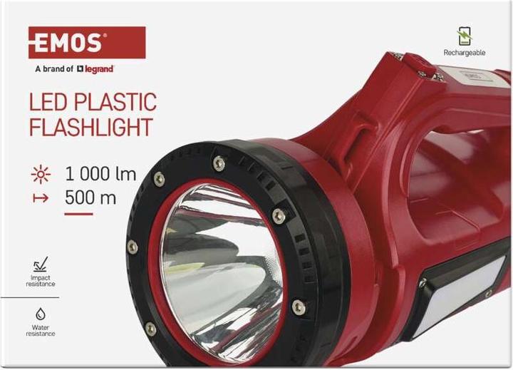 Actual product image Emos LED aufladbare Lampe P2317, 1000 lm, 15000 mAh (20.50 cm, 380 lm)