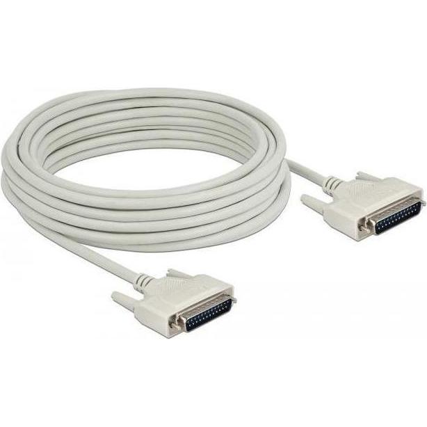 Thumbnail - Delock Serielles Kabel D-Sub 25 Stecker zu Stecker 10 m (10 m, VGA), Schnittstellenkabel