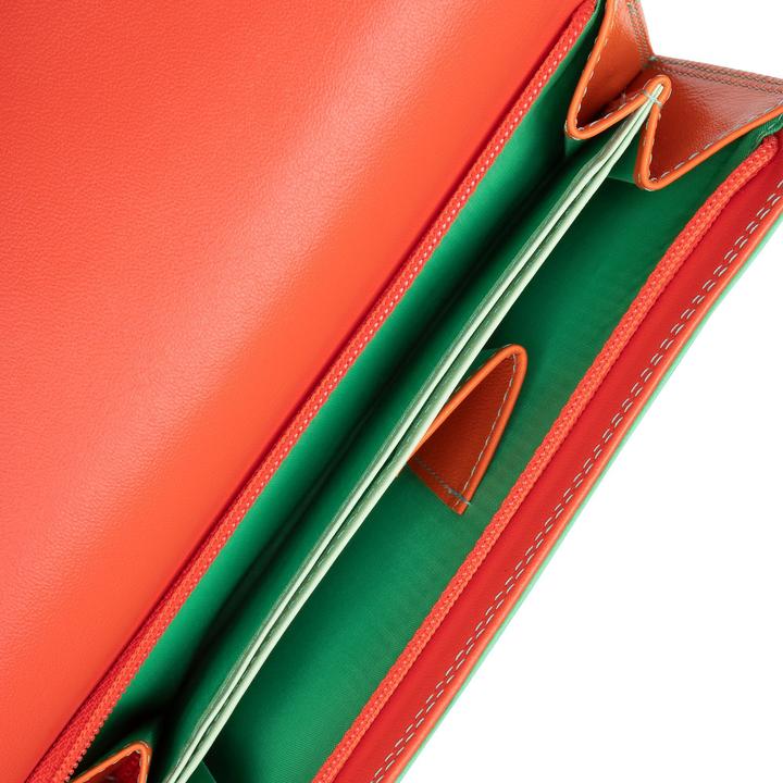 Actual product image Mywalit Tri-Fold with External Zipper Closure, Unisex, Sicily