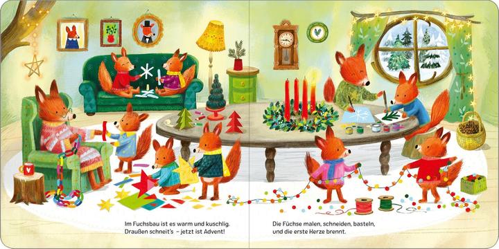Actual product image My first advent calendar book