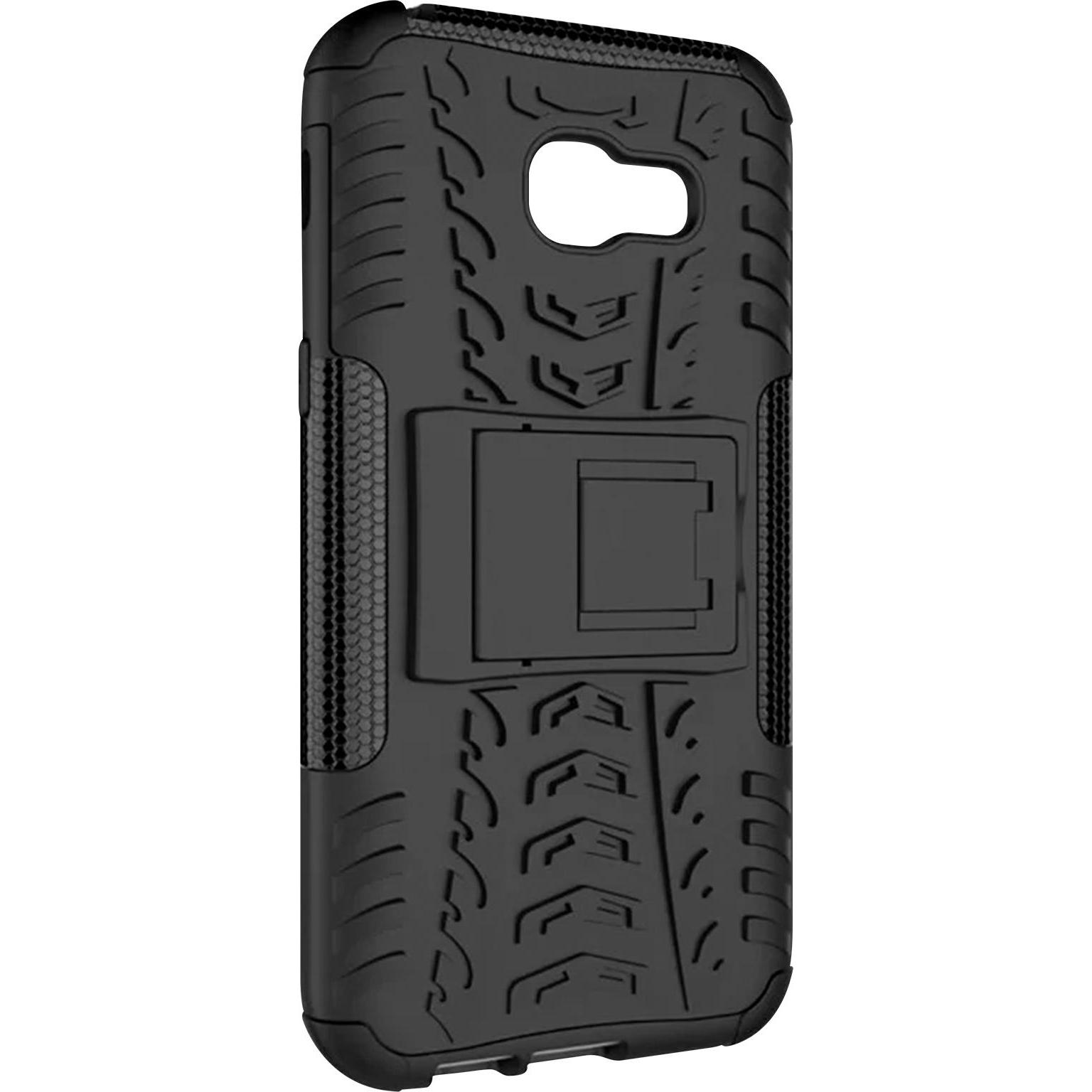 Avizar Quadro Series (Samsung Galaxy A5 (2017)), Smartphone Hülle, Schwarz