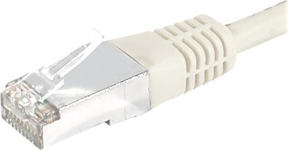 Actual product image Exertis Connect Patch cable S/FTP, PiMF, CAT.6, grey, 3.0 m Patch cable with particularly narrow bend protection (S/FTP, CAT6, 3 m)