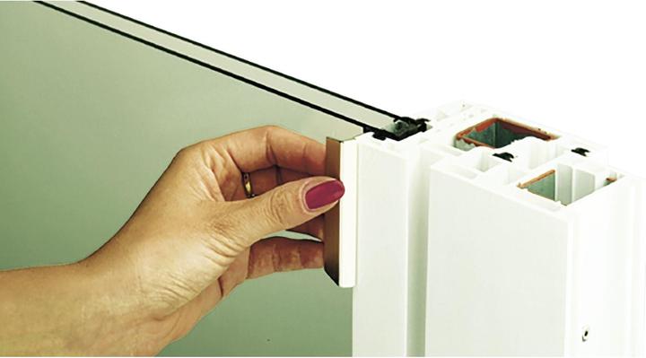 Image du produit Maco Base Poignée de porte de balcon (poignée de porte de terrasse) L 72mm Aluminium blanc